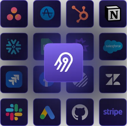 Airbyte Agents feature screenshot showing core functionality