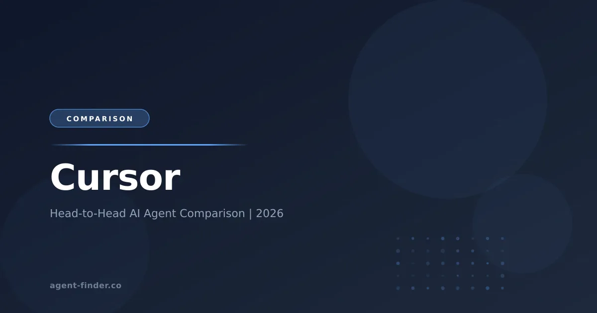 Cursor - AI Agent Review | Agent Finder