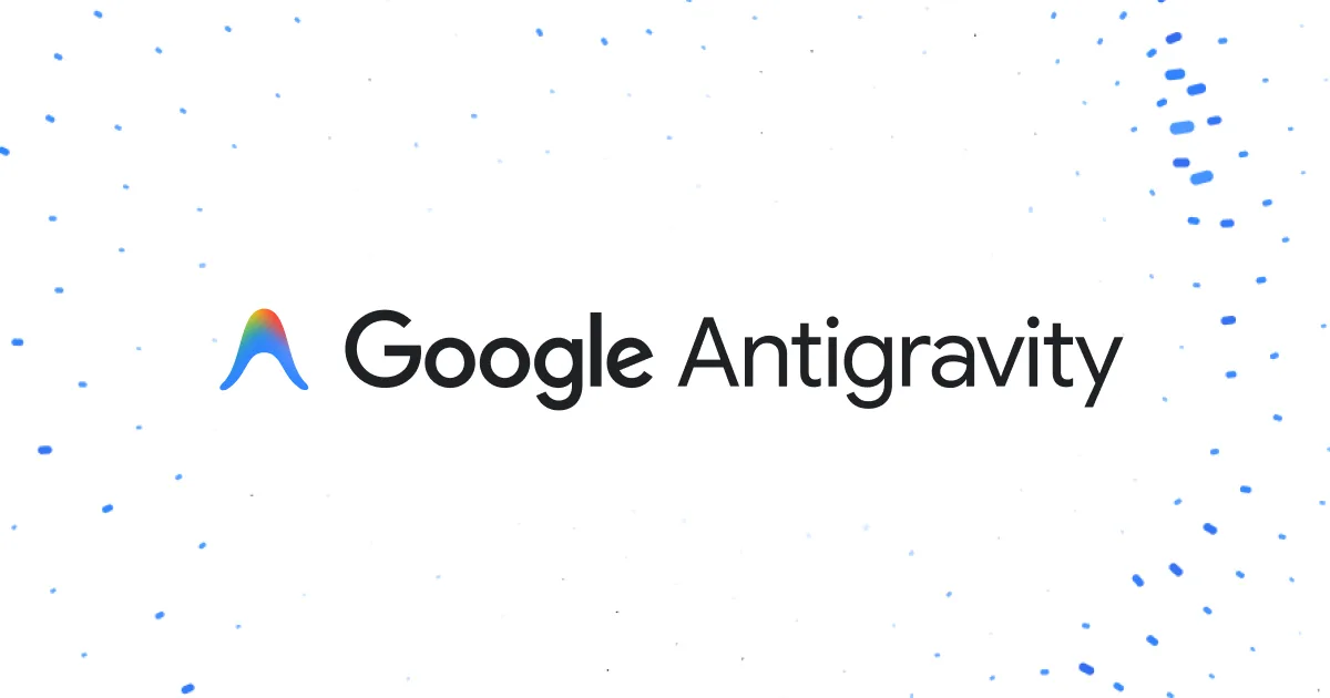 Google Antigravity default site card preview image