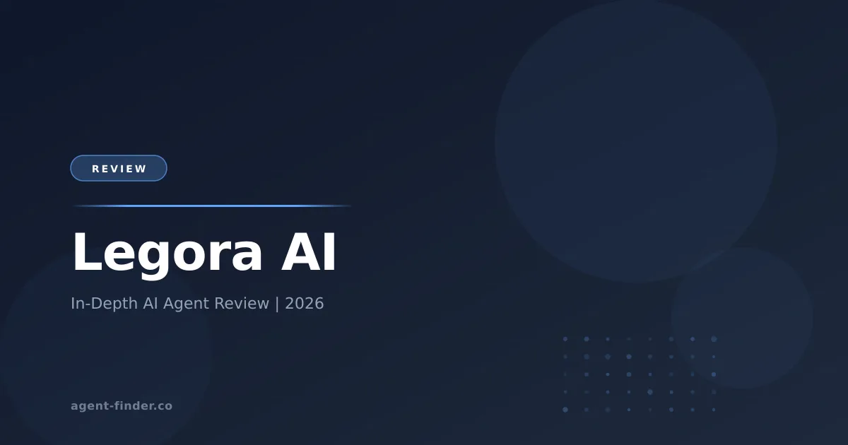 Legora AI - AI Agent Review | Agent Finder
