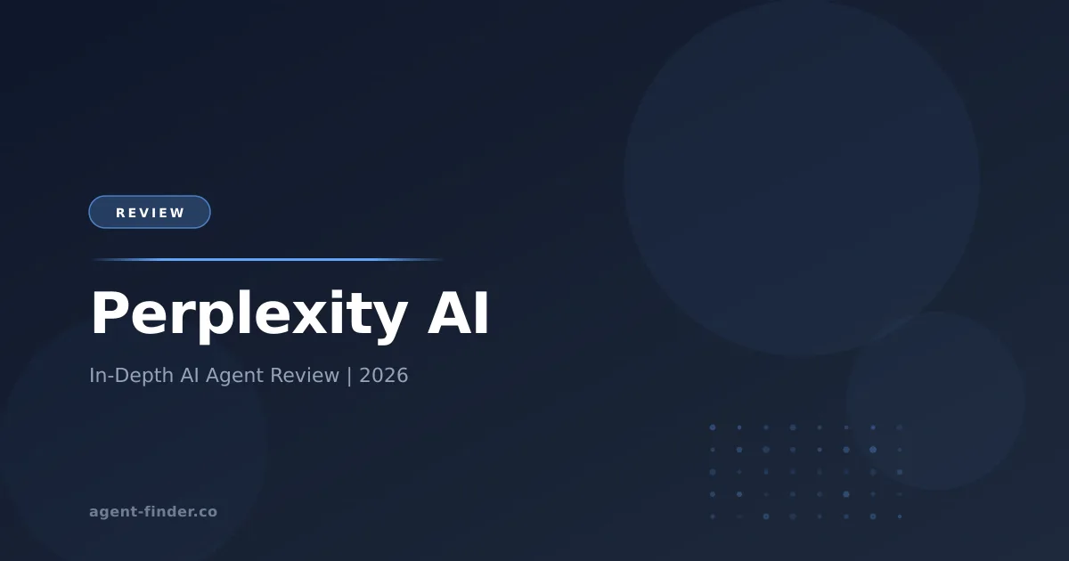 Perplexity AI - AI Agent Review | Agent Finder