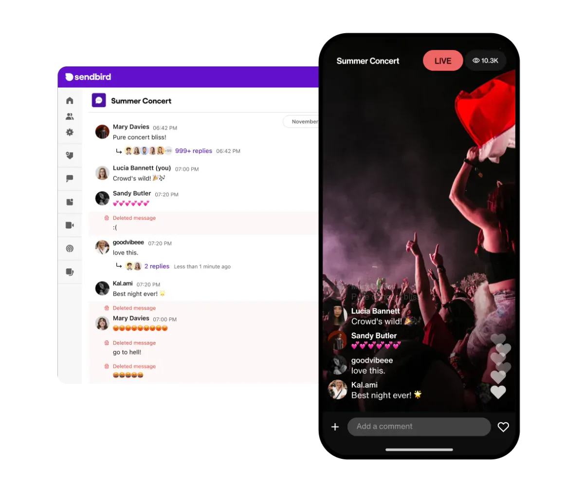 Sendbird Agent Steward advanced content moderation features