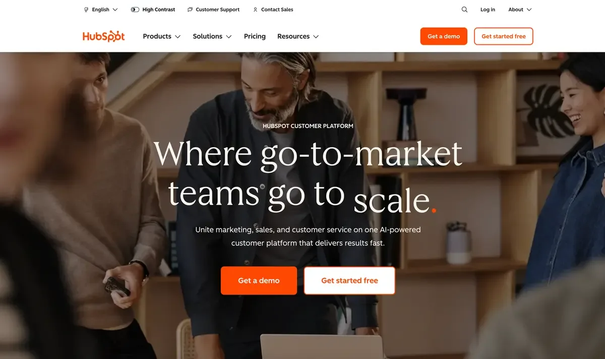 Sight AI HubSpot integration dashboard screenshot